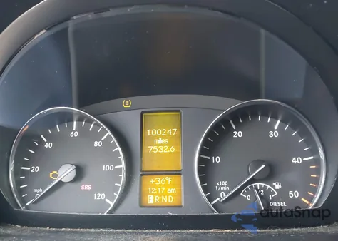 2013 Mercedes-Benz Sprinter 2500 Normal Roof z USA, uszkodzony, nr VIN WDZPE7CC1D5786866